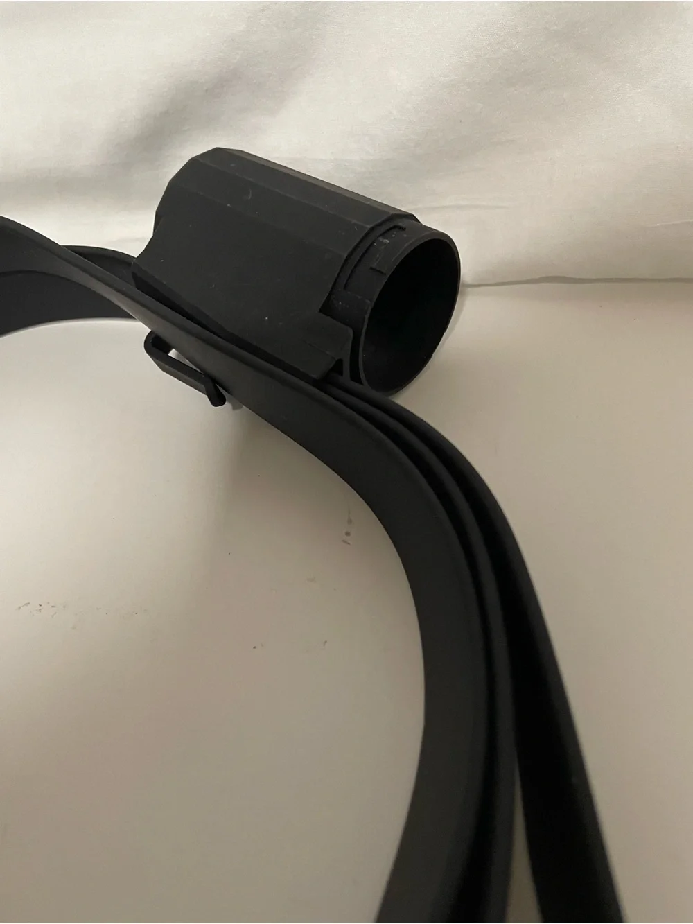 Top Paw Black Leash with Waste Bag Dispenser and Metal Clip